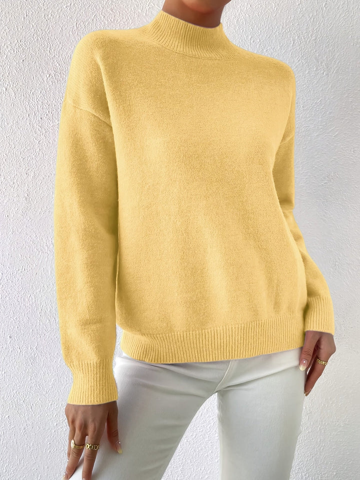 Lorelei | Refined Mock Neck Jumper