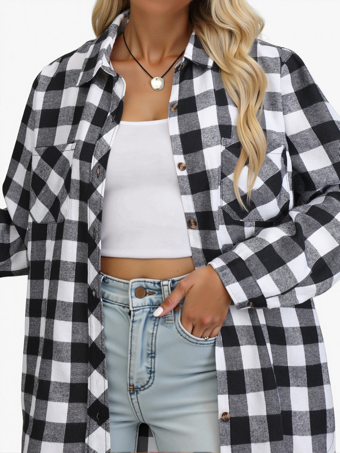 Everly | Relaxed Buffalo Check Shirt