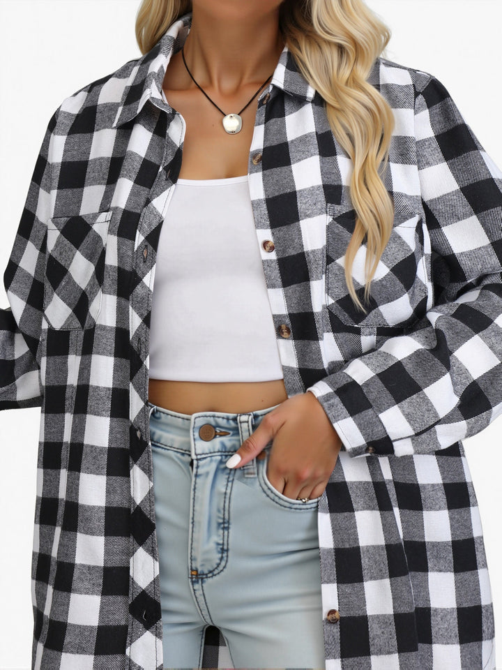 Everly | Relaxed Buffalo Check Shirt