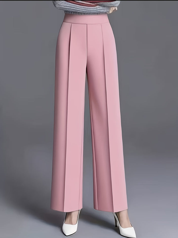 Claudia | High-Waisted Wide-Leg Trousers