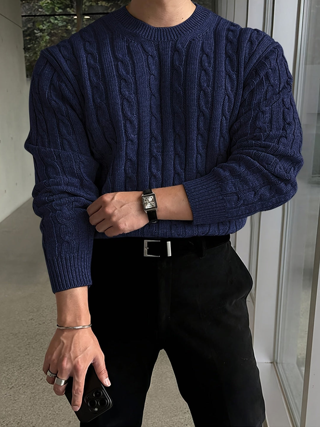 Preston | Twisted Cable Pullover Jumper