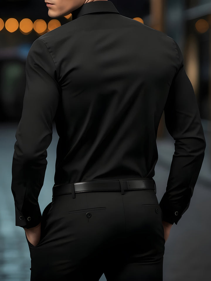 Malcolm | Refined Long-Sleeve Dress Shirt