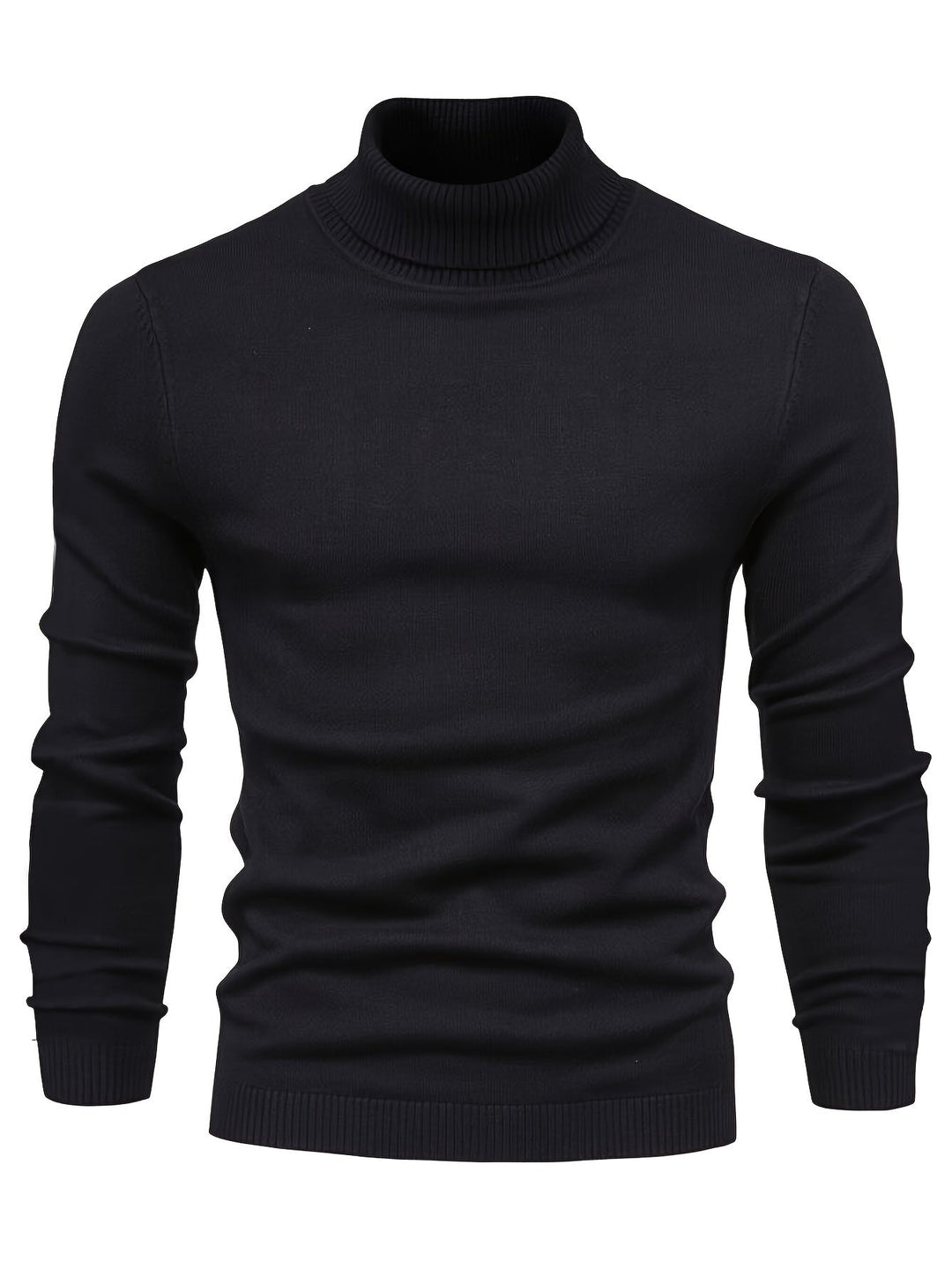 Malcolm | Classic Mock-Neck Jumper