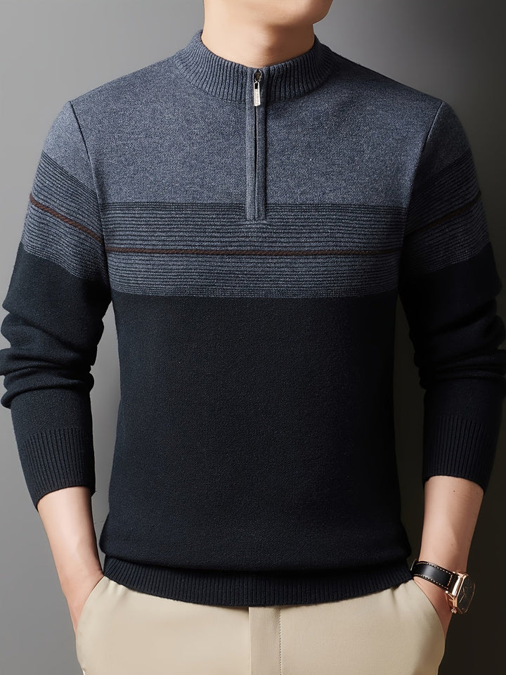 Oscar | Zip-Neck Jumper