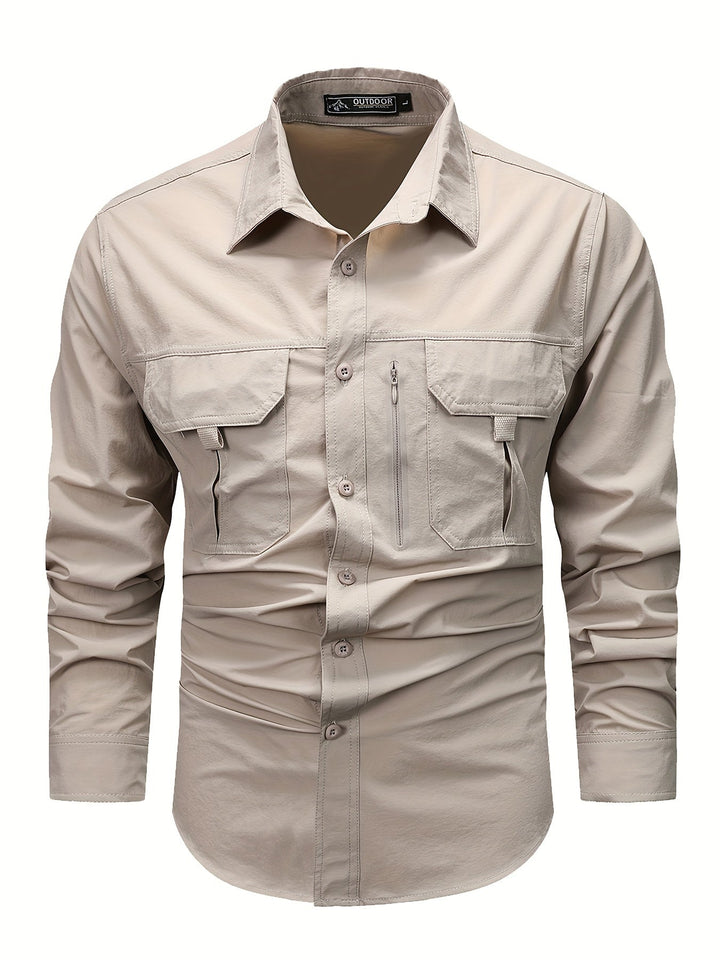 Duncan | Rugged Multi-Pocket Cargo Shirt