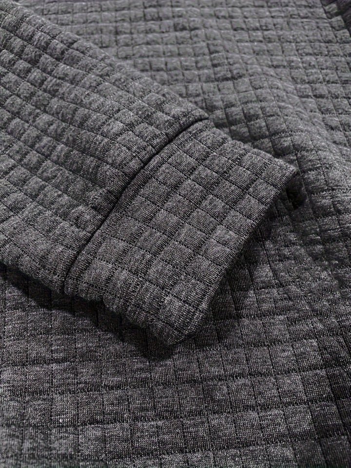 Thatcher | Textured Hooded Sweatshirt