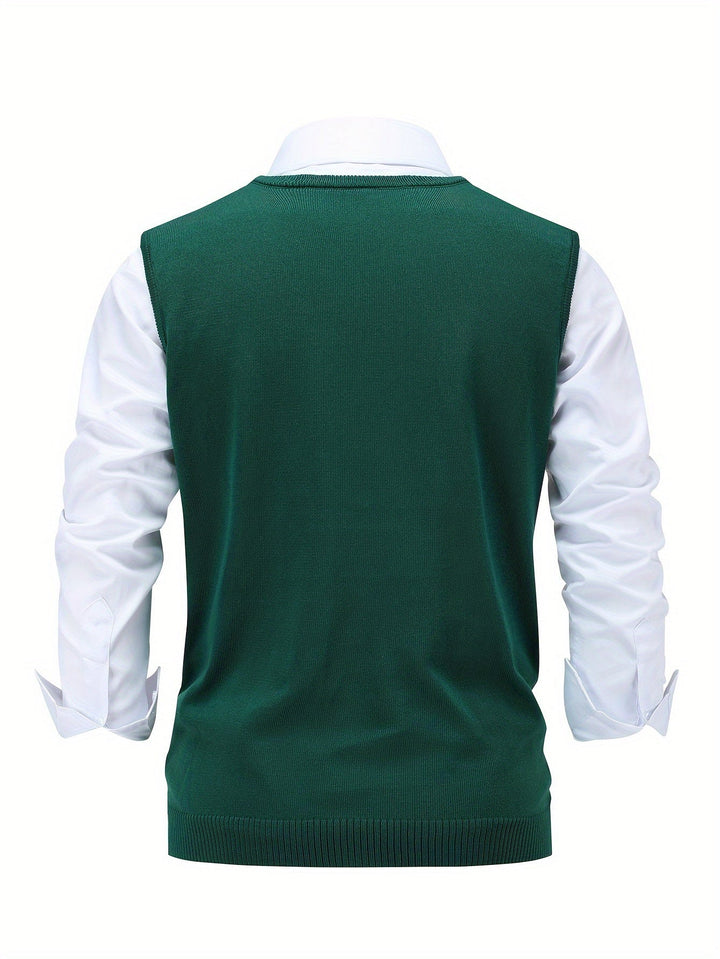 Chandler | Classic Argyle Jumper Vest