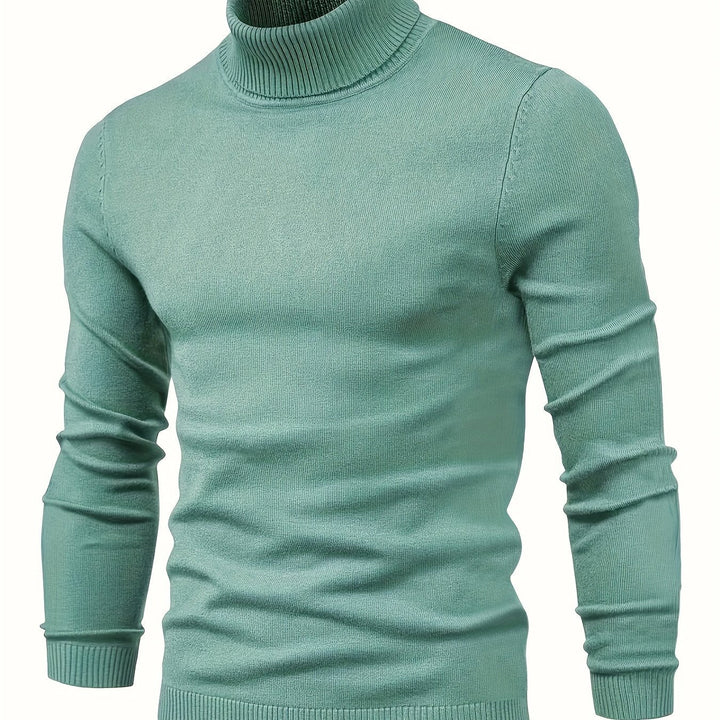 Malcolm | Classic Mock-Neck Jumper