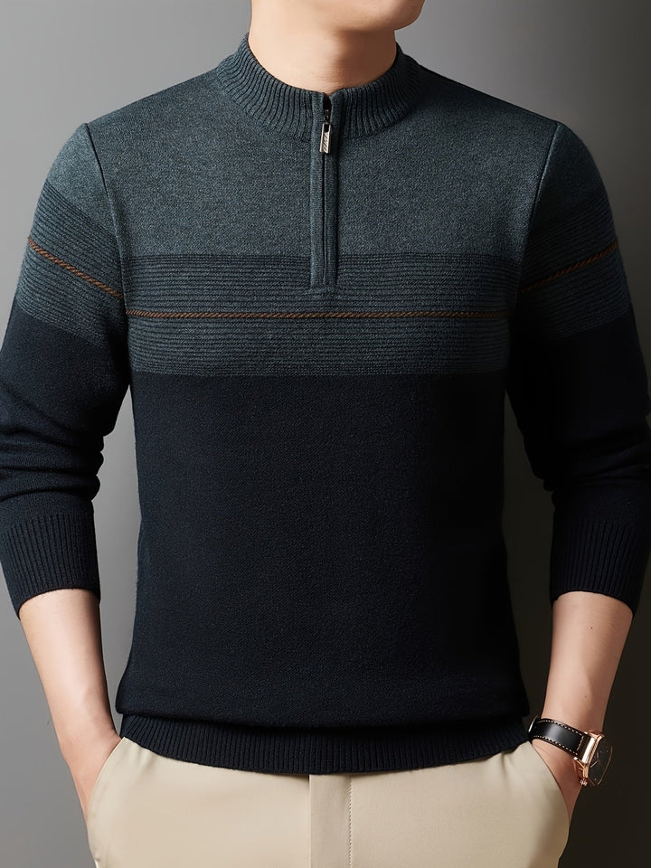 Oscar | Zip-Neck Jumper