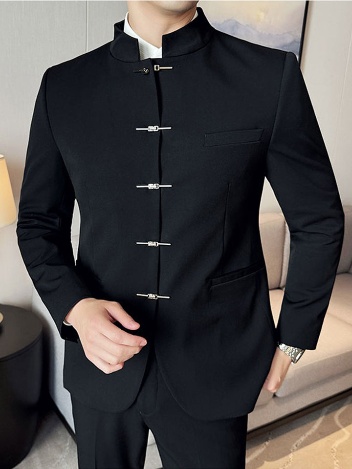 Reginald | Stand Collar Jacket