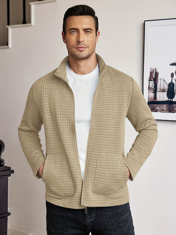 Hugo | Textured Zip-Up Jacket