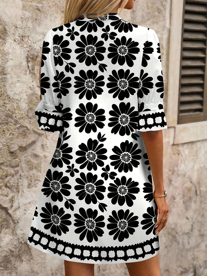 Georgia | Floral Bloom Mini Dress