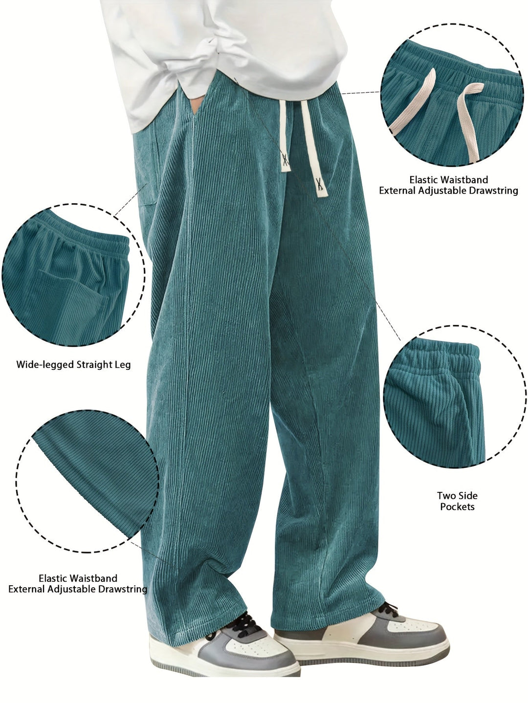 Reid | Relaxed Straight-Leg Trousers