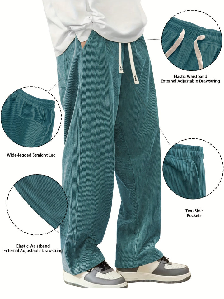 Reid | Relaxed Straight-Leg Trousers