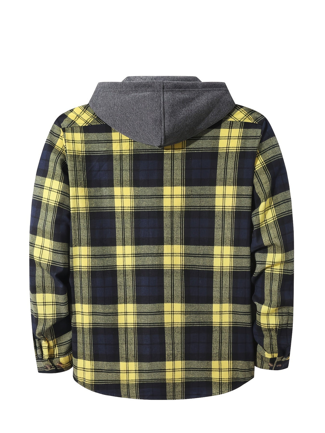 Braxton | Checked Hooded Shirt