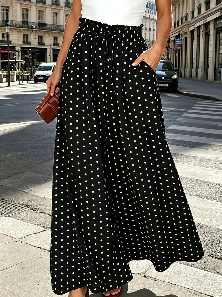 Lindsey | Flowing Wide-Leg Trousers