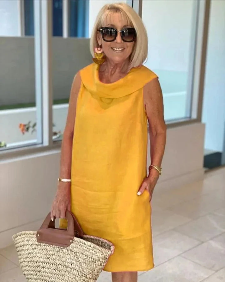 Tonya | Casual Sleeveless Round Neck Dress