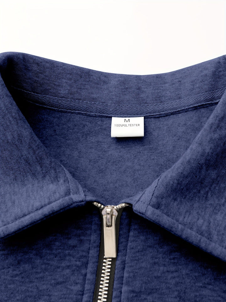 Emmett | Refined Half-Zip Pullover