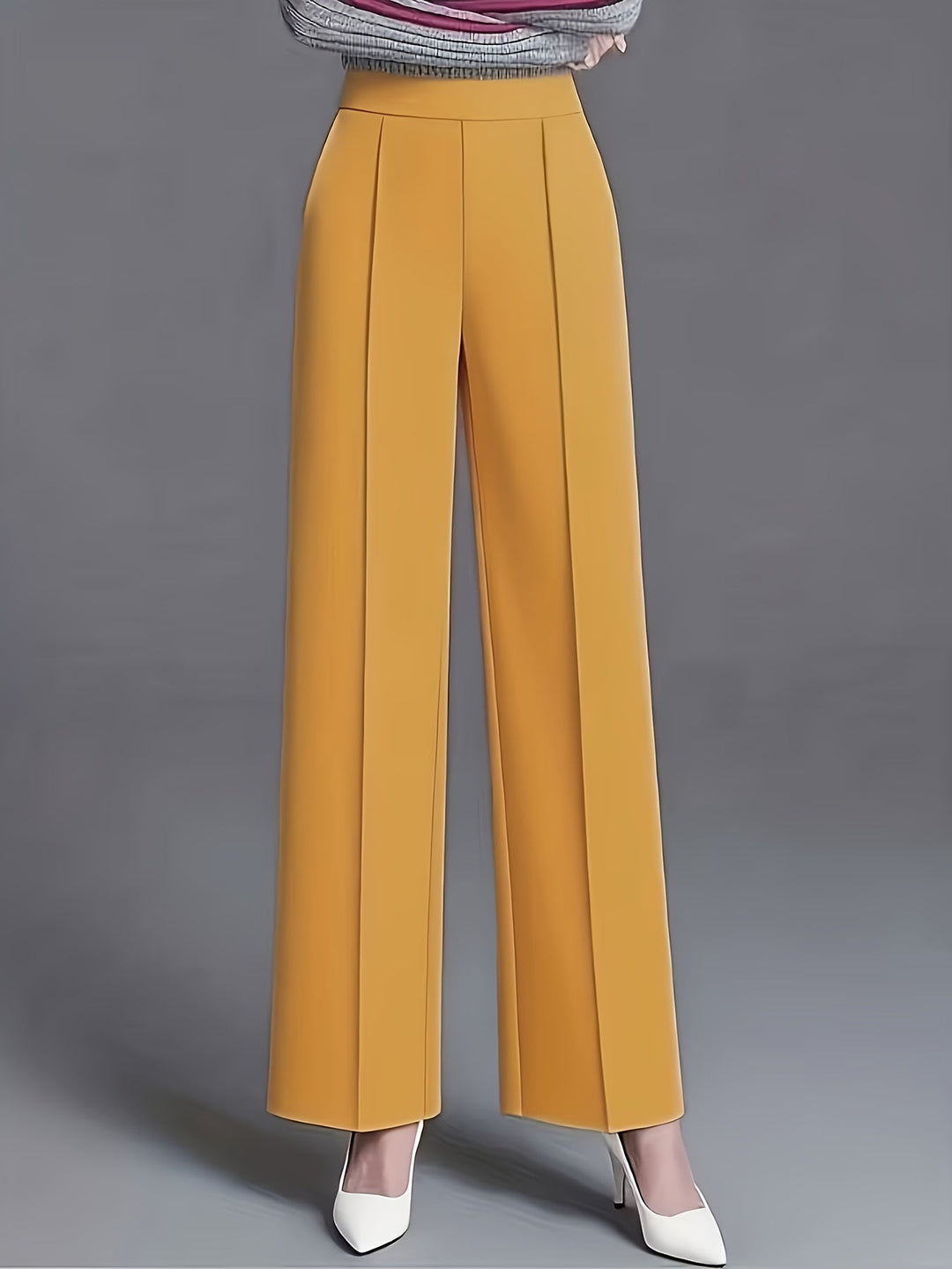 Josie | High-Waisted Wide-Leg Trousers