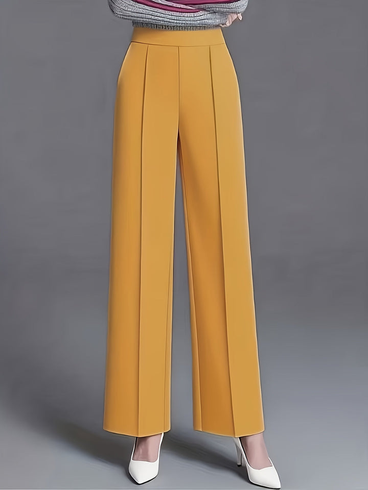 Josie | High-Waisted Wide-Leg Trousers