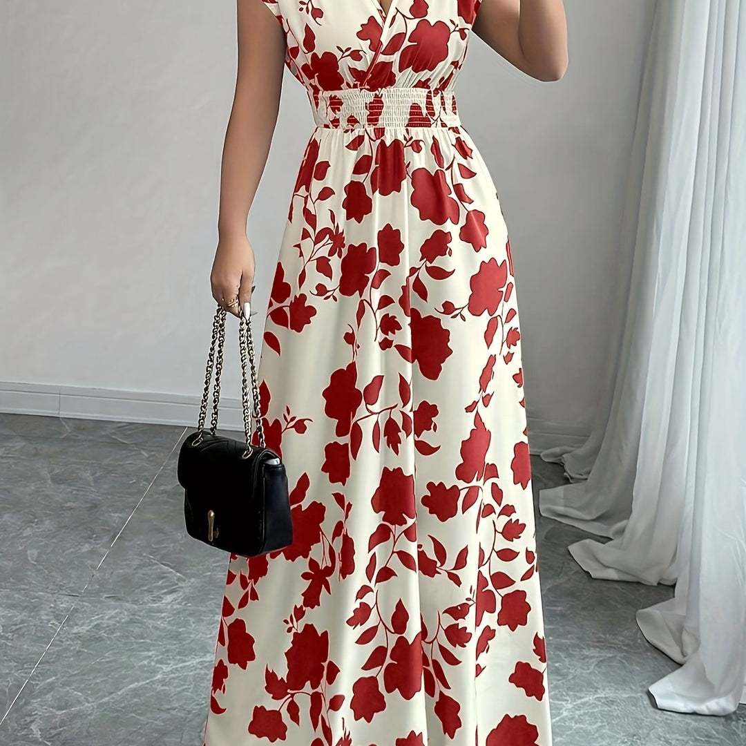 Delilah | Flowing Floral Maxi Dress