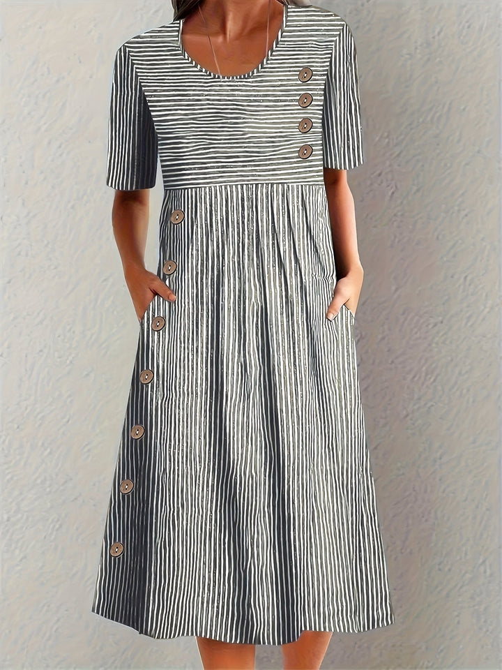 Sophie | Casual Striped Summer Dress
