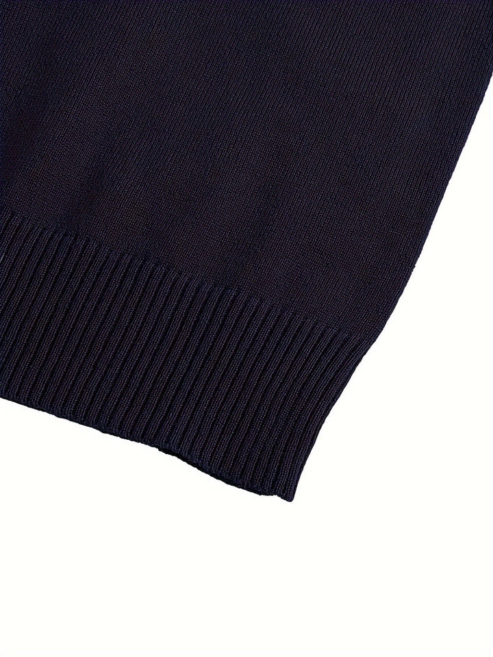 Malcolm | Classic Mock-Neck Jumper