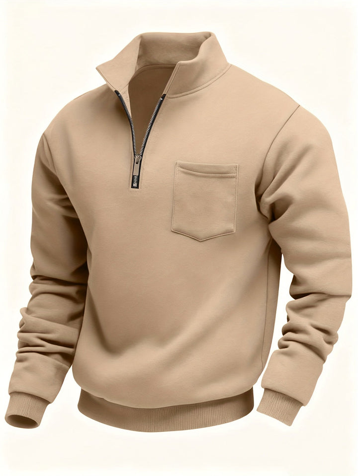 Emmett | Refined Half-Zip Pullover