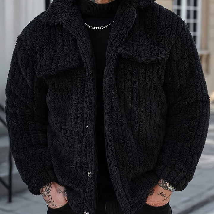 Owen | Textured Button-Up Jacket
