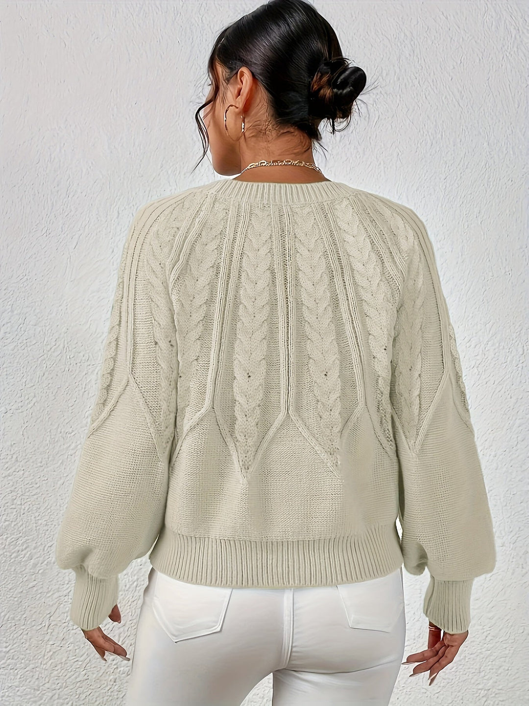 Eleanor | Relaxed Cable-Knit Jumper