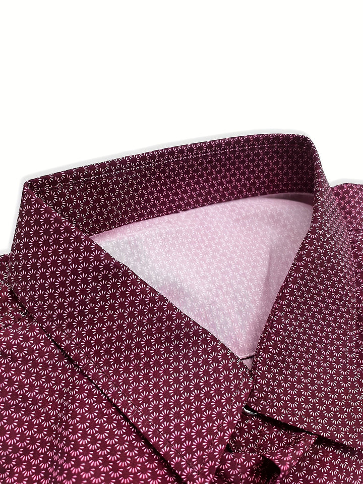 Clark | Refined Patterned Dress Shirt
