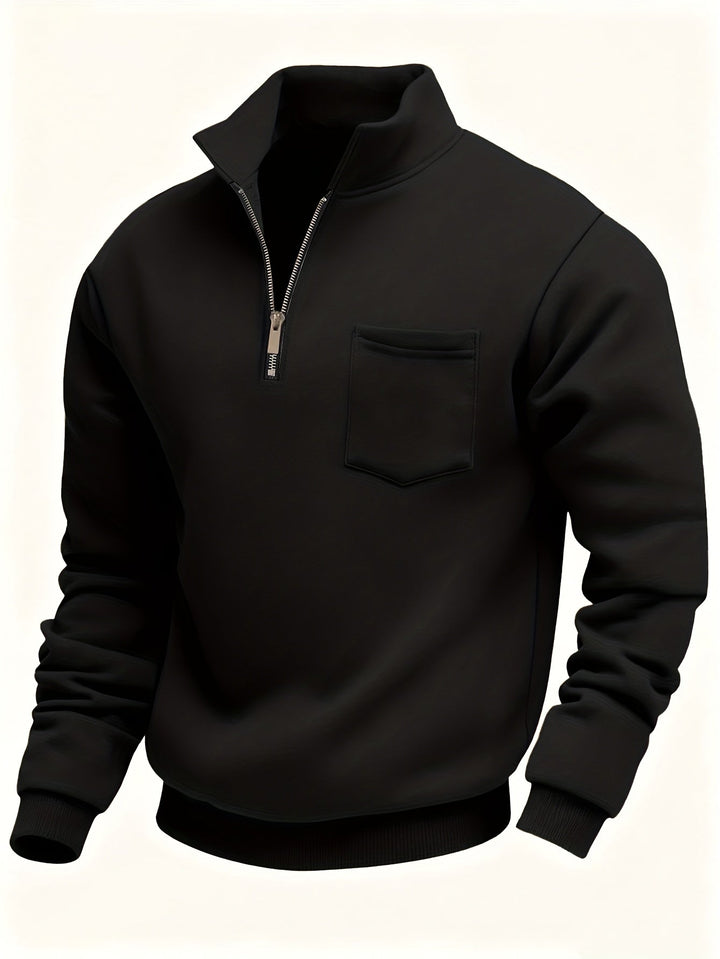 Emmett | Refined Half-Zip Pullover