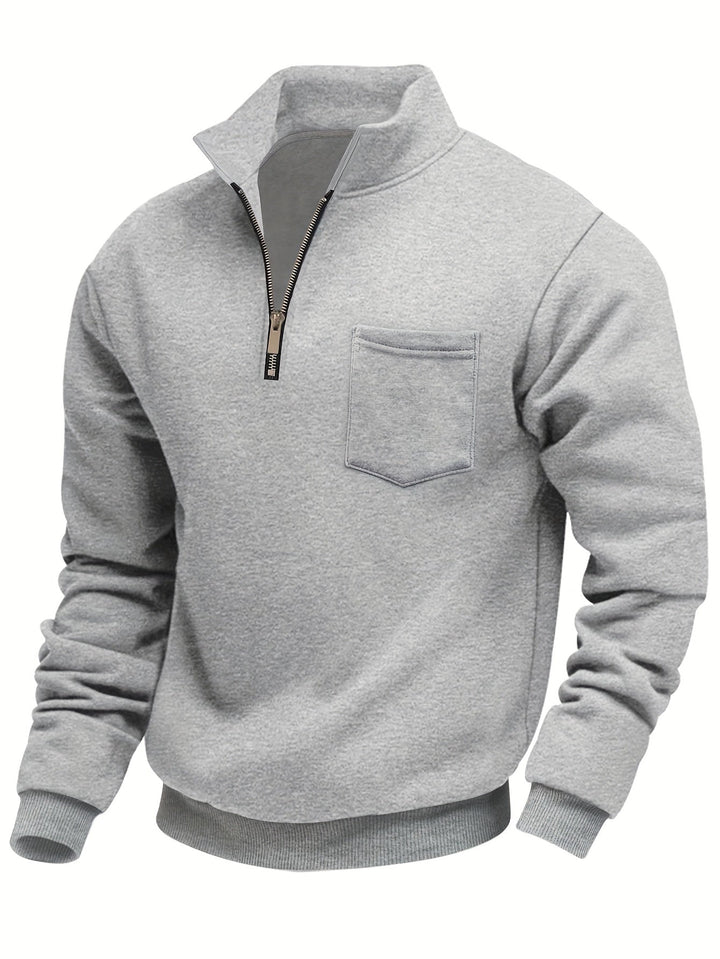Emmett | Refined Half-Zip Pullover
