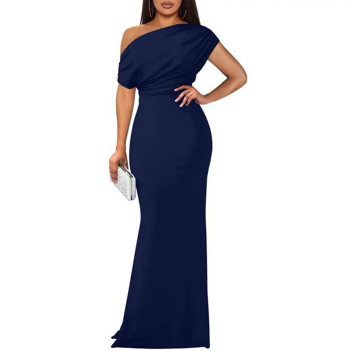Rose | Elegant Off-Shoulder Evening Dress