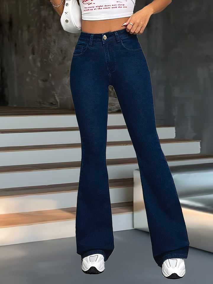 Winifred | High-Waisted Flared Trousers