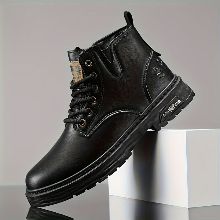 Archer | Rugged Lace-Up Ankle Boots