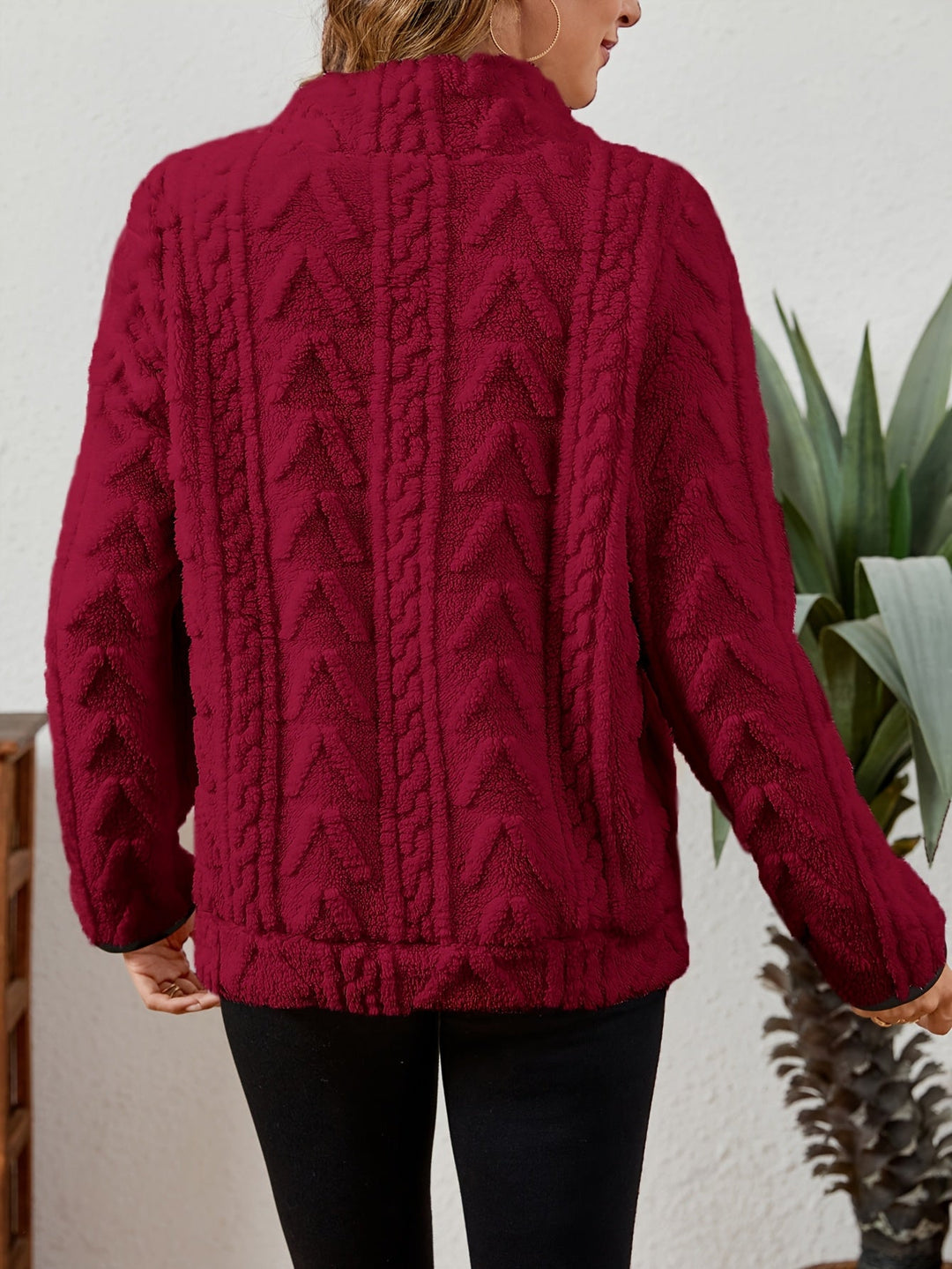 Delilah | Cozy Half-Zip Pullover
