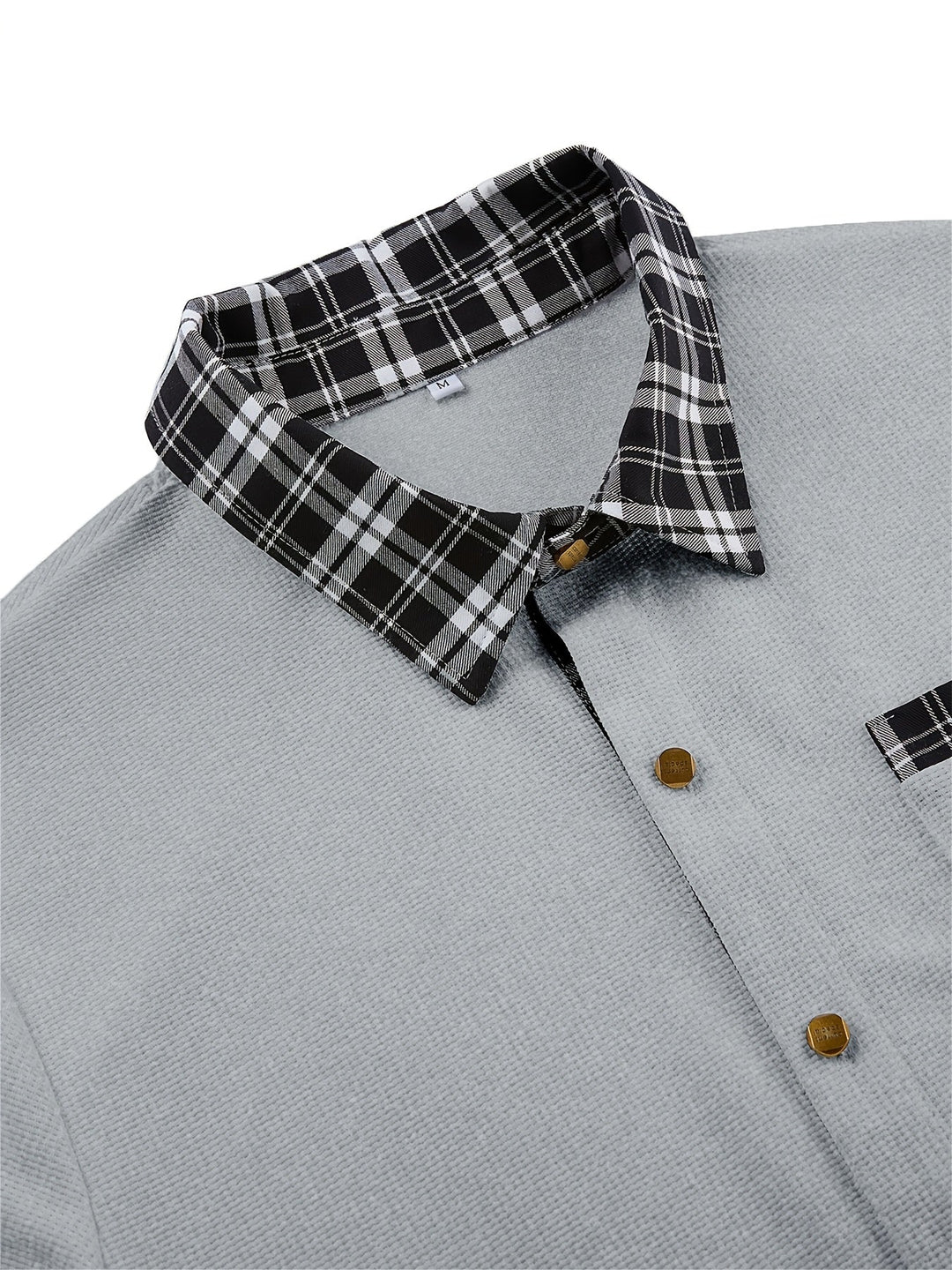 Bradley | Textured Contrast Shirt