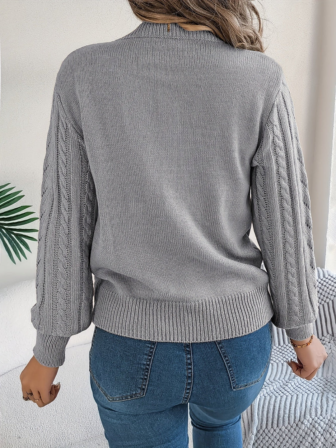 Blythe | Cable-Knit Textured Jumper