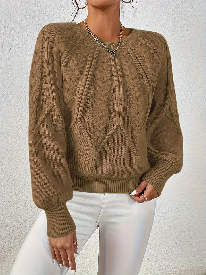 Eleanor | Relaxed Cable-Knit Jumper