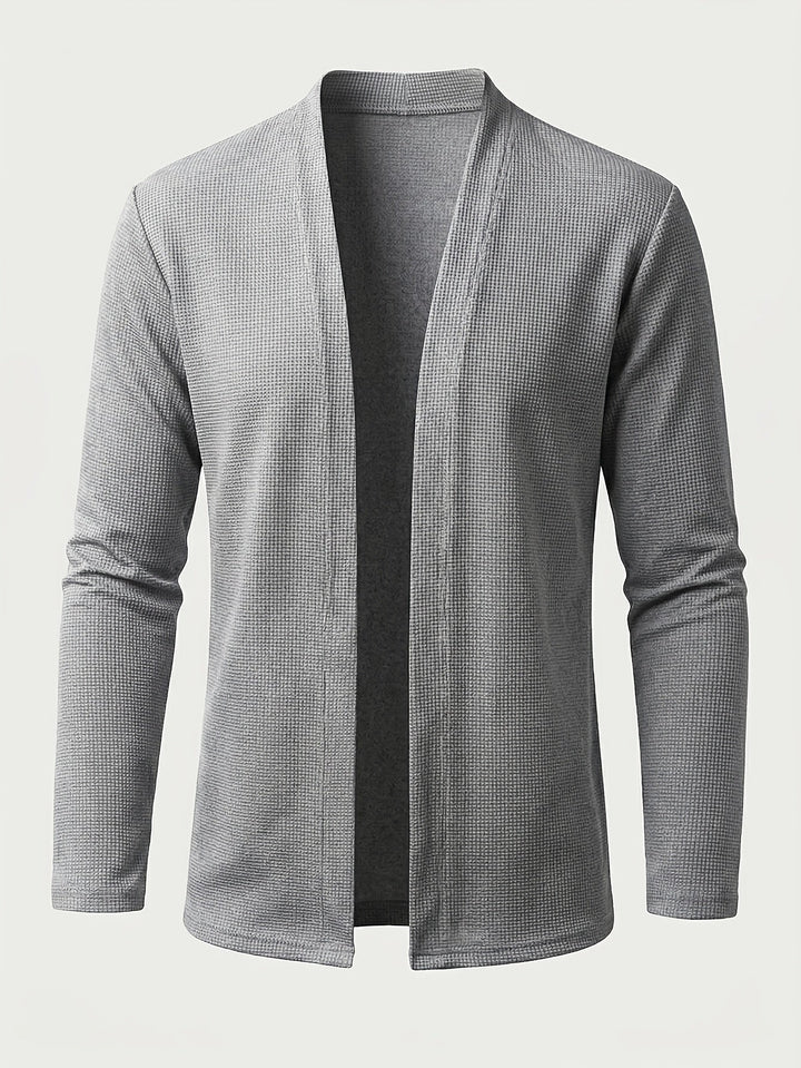 Theodore | Open-Front Textured Cardigan