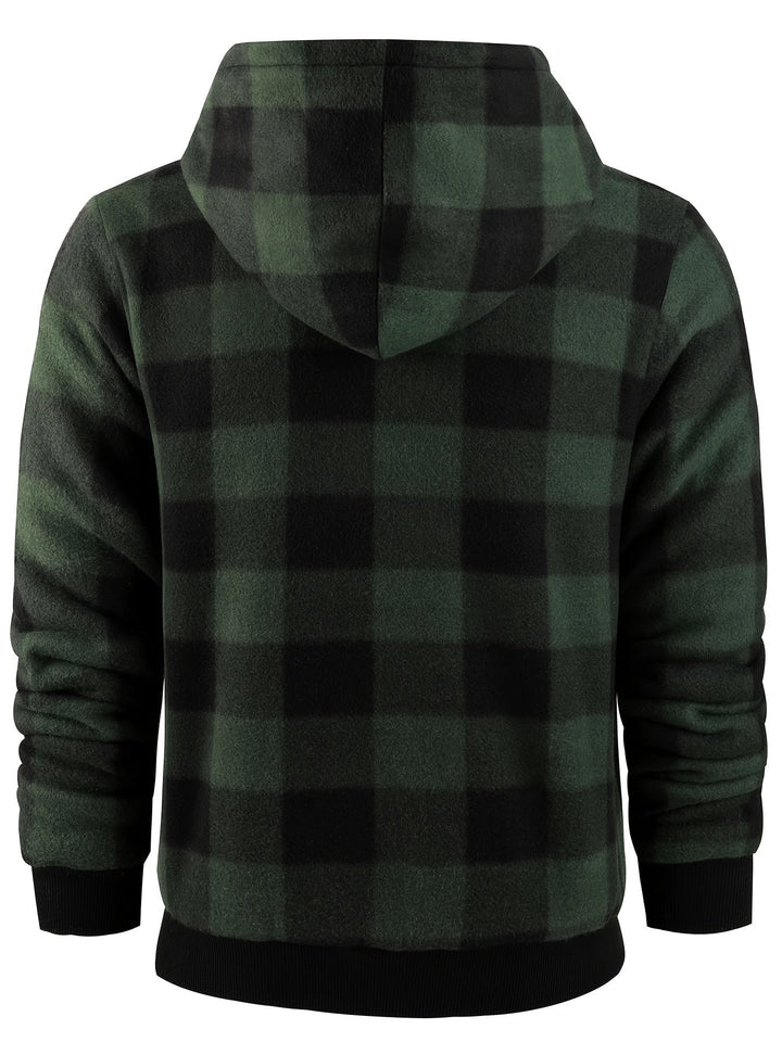 Declan | Cozy Hooded Zip-Up Jacket