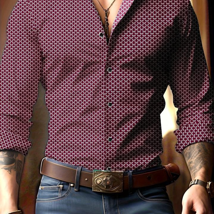 Clark | Refined Patterned Dress Shirt