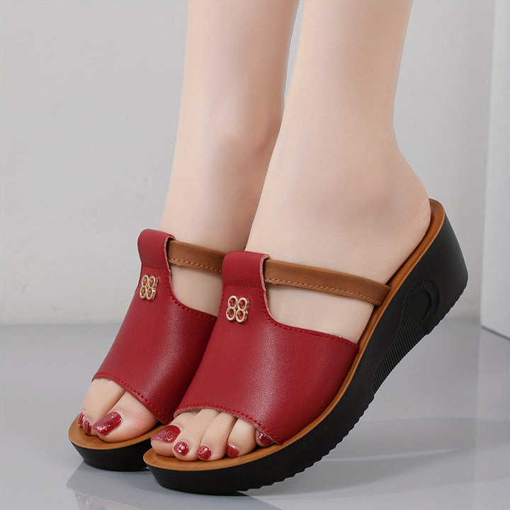 Eleanor | Comfort Wedge Sandals