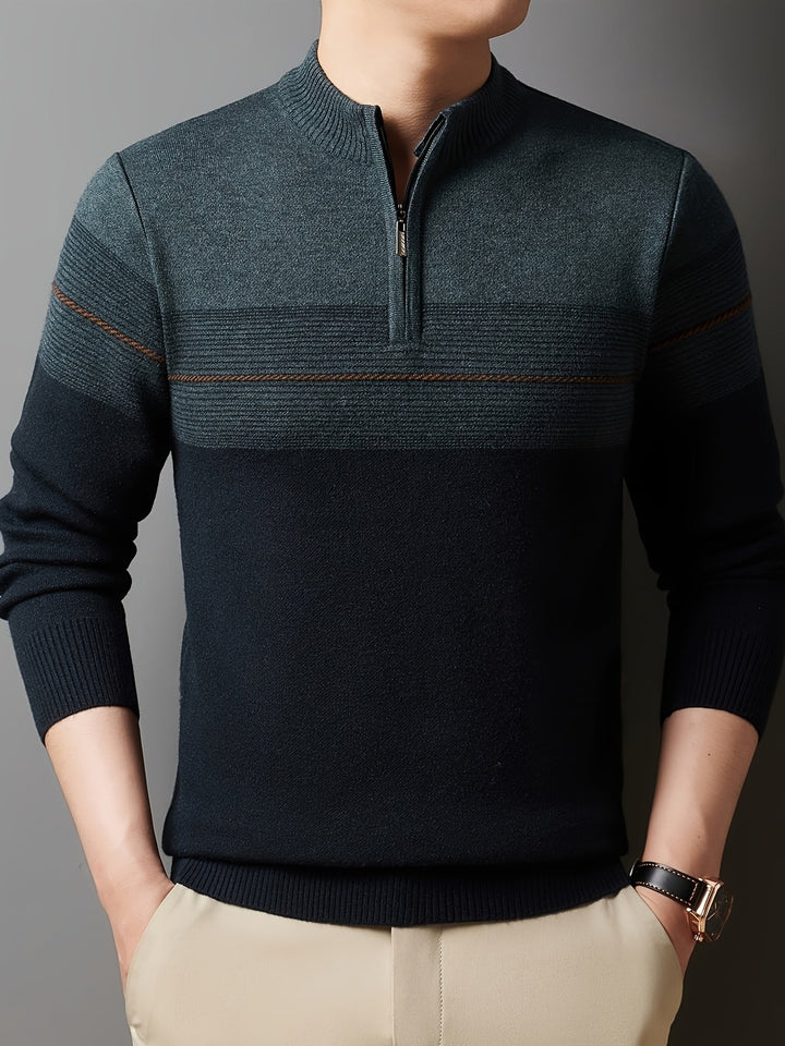 Oscar | Zip-Neck Jumper