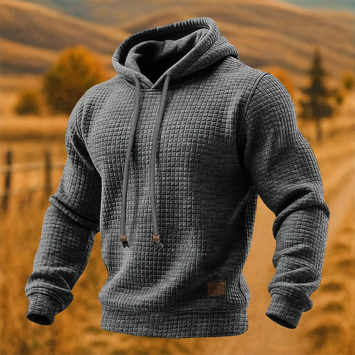 Beckett | Textured Pullover Hoodie