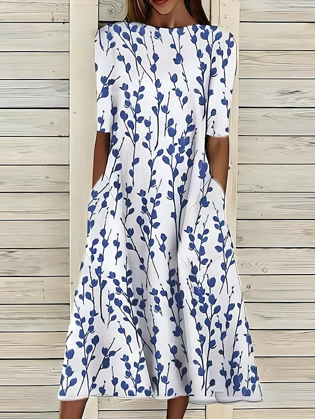 Annie | Classic Coastal Bloom Dress
