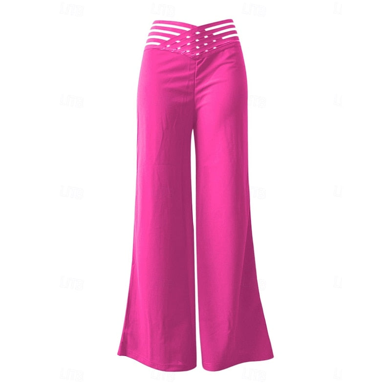 Priscilla | High-Waist Wide-Leg Trousers