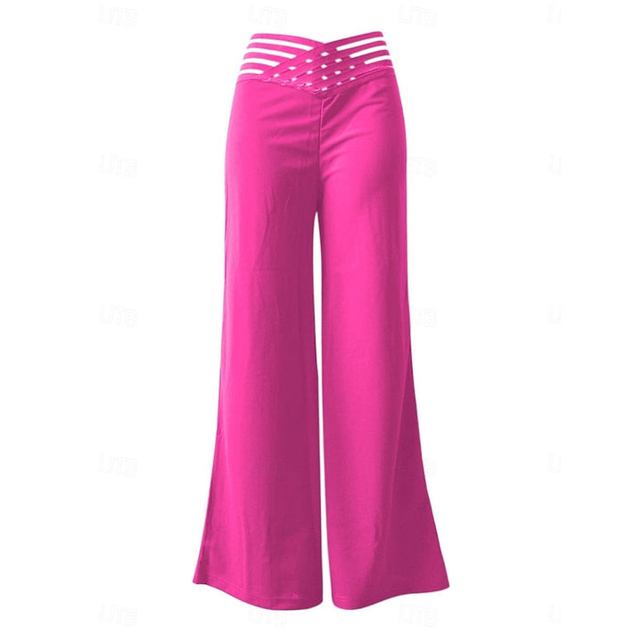 Priscilla | High-Waist Wide-Leg Trousers