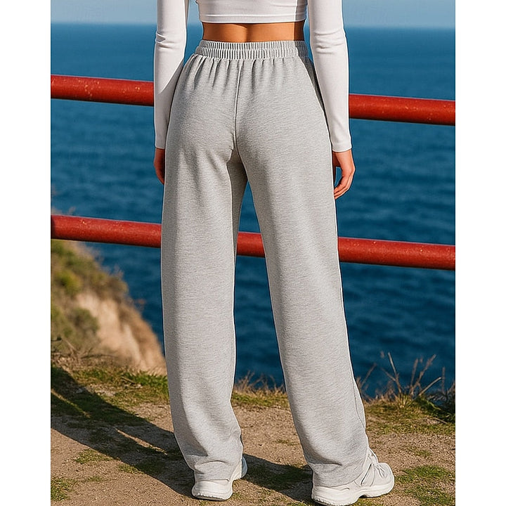 Marguerite Rose | Relaxed Wide-Leg Lounge Trousers